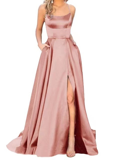 Satin Evening/Prom Dress