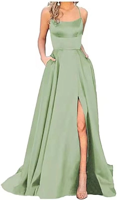 Satin Evening/Prom Dress