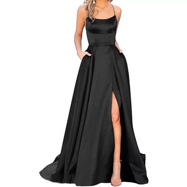 Satin Evening/Prom Dress